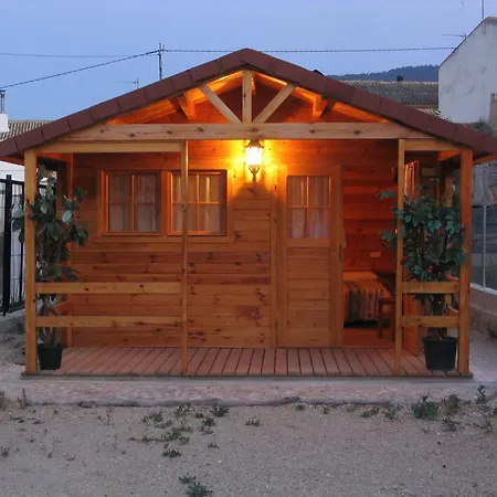 Cabana De Madera Chinorlet Buitenkant foto